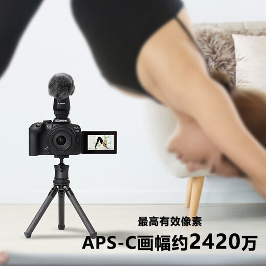 Canon EOS R10 Lightweight High-Performance Mirrorless Camera 4K Vlog Live Video Home Travel Camera RF-S 18-45mm Kit Travel Fun Kit