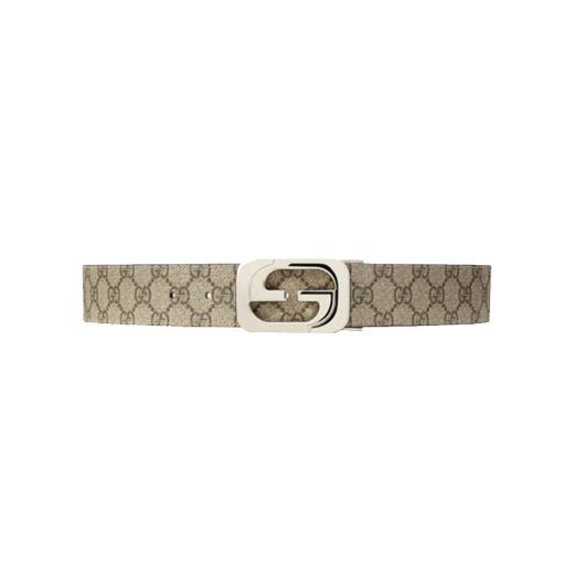 
GUCCI Gucci men's belt fashion double-sided men's belt Coffee 245861 KGDHN 9767 110