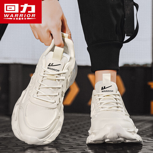 
Warrior casual men's shoes mesh dad shoes men's height-enhancing versatile sports shoes men 3893 beige 43