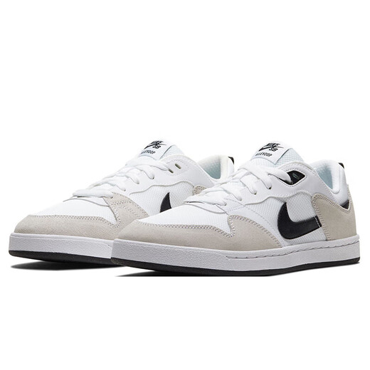Nike Nike Мужчины и женские туфли классические кроссовки SB Alleyoop CJ0882-100 Белый и черный 42