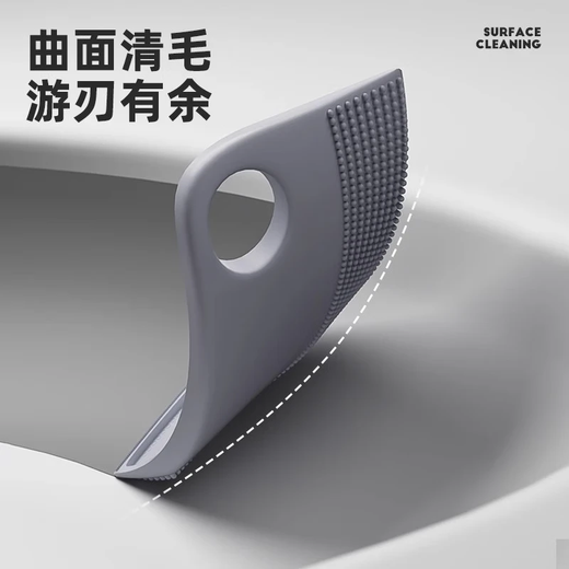 POPOCOLA 短腿矮脚猫爬架猫窝猫树一体剑麻猫架子太空舱拿破仑曼基康 爬架刷毛器【典雅灰】