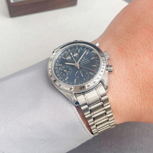 [Second-Hand 99 New] Omega Speedmaster-Serie Herren Uhr Automatische mechanische Uhr Luminous Chronograph Datum Edelstahl Second-Hand Swiss Luxury Men's Watch [39 mm] 3523.80.00
