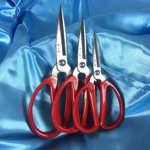 张小泉 不锈钢家庭用剪办公剪布剪窗花纸剪裁缝剪 12.5cm单把