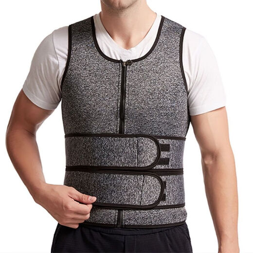GUJING (GUJING) Vest de protección de la cintura de alta gama de chalecos Versión actualizada Versión actualizada de Winter Winter Warm Double Wisting Chaleco Protección de la cintura del abdomen (negro exclusivo para personas exitosas) XL