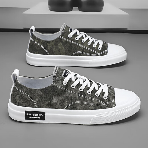 Vistusi brand canvas shoes for men in summer breathable sports shoes for non-slip Korean version of versatile casual shoes for men blue 42