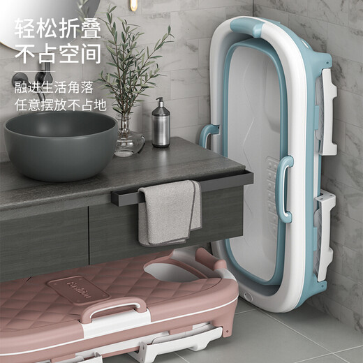 奔麦成人泡澡桶大人洗澡桶折叠浴缸儿童游泳桶家用宝宝神器婴儿游泳池 1.40米单桶(折叠浴缸)