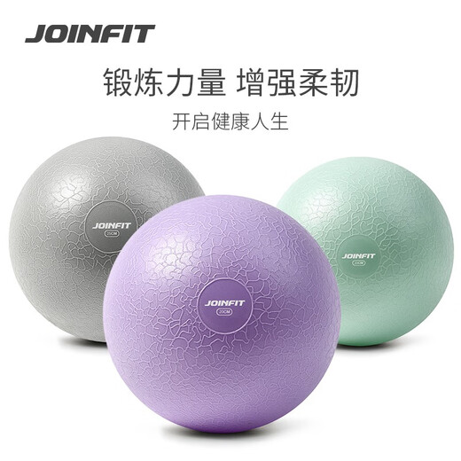 JOINFIT Yoga Ball Pilates Ball Thickened Explosion-proof Yoga Ball Beginner Yoga Fitness Ball Leg Training Ball Woad Green 20cm