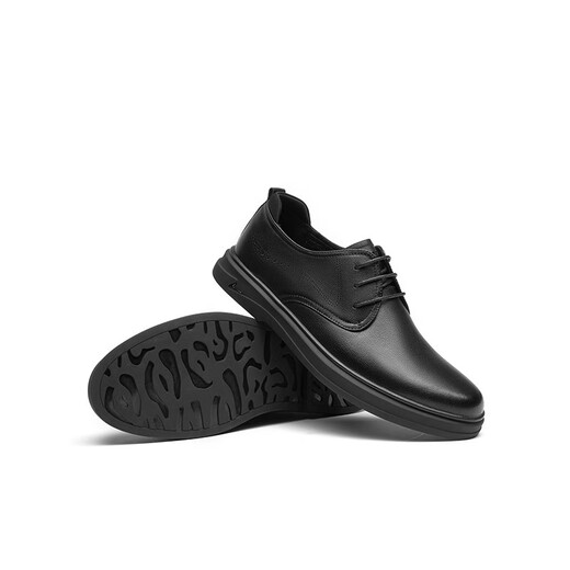 
Red Dragonfly Leather Shoes Men's New Business Leather Shoes Men's British Style Casual Men's Leather Shoes Commuter Low Top Men's Shoes WTA12127 Black (WTA12127) 40