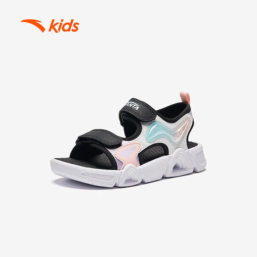 ANTA children's sandals for girls summer breathable Velcro outdoor cushioning open-toe beach shoes A322429910