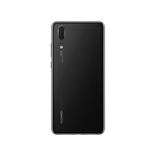 Huawei p20 back cover glass P back cover glass ppro transparent battery back cover PPR mobile phone back cover ysP20 back cover (glossy black) with frame