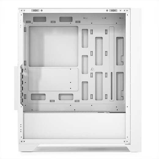 Aigo YOGO T21 white computer desktop main box multi-mesh cooling (ATX motherboard/360 water cooling/high compatibility/8 fan positions)