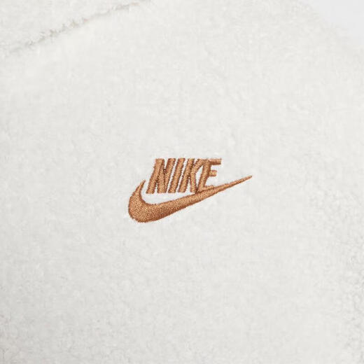 Nike official authentic children's CLUB loop velvet winter new jacket layered sweatshirt jacket HQ4882-133 One size fits all (M)