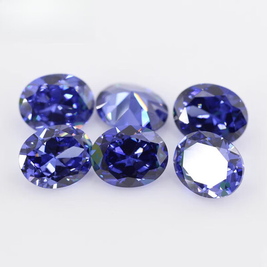 DL 1998 Fat Donglai quality loose tanzanite egg-shaped tanzanite sapphire ring oval tanzanite 2*3mm