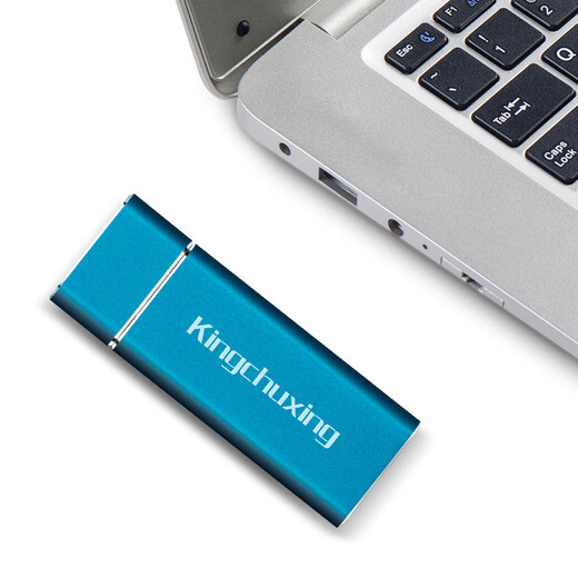 Kingchuxing M.2 (GNFF) SSD Mobile Solid State Drive WinToGo Portable System Blue + Win10 System 256GB