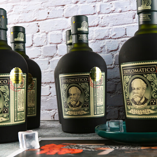 Diplomat (Diplomateo) [Импортируется оригинальная бутылка] Венесуэльская коллекция рома дипломата Mojito иностранное вино [оригинальная коробка] Сокровище ром 700 мл 6 бутылок