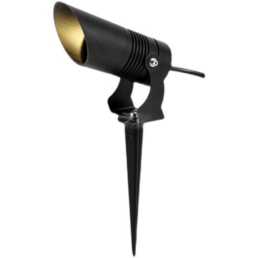 Yilin (yilin) LED tree light, outdoor park ground light, landscape green plant ground light, waterproof mud light, 18W slanted floor light, warm light