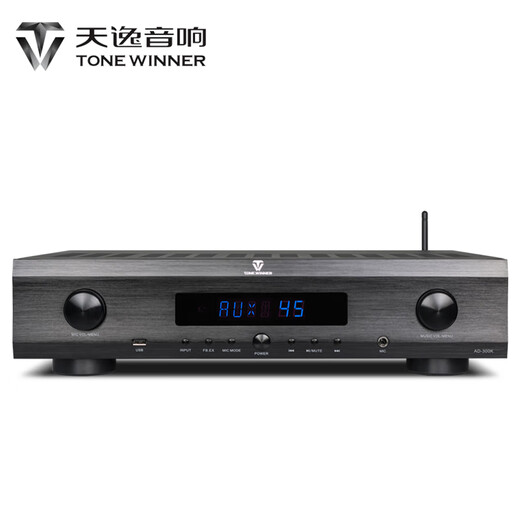 天逸（Winner）AD-300K蓝牙多功能USB专属APP带遥控数字卡拉OK功放 天逸AD-300K