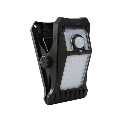 Tanbeiman Solar Clip Light Courtyard Lighting Wall Lamp Balcony Terrace Garden Layout Human Body Sensing Outdoor LED Light Solar Clip Light No wiring, no need to plug in, ready to install and use