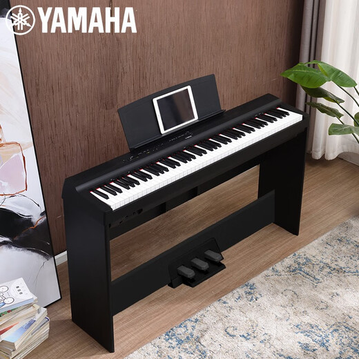 Yamaha (YAMAHA) electric piano P223 new adult practice children and the elderly heavy hammer 88-key beginners grade electronic piano P225B P223 host + X stand + single pedal + official standard