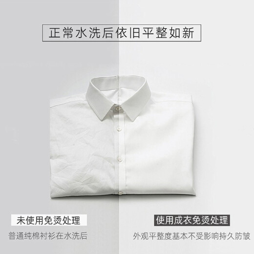 Woodpecker high-end pure cotton DP free iron white men's short-sleeved shirt in summer new business casual formal professional blue shirt short-sleeved 3923 light blue 43 suggestions 170-179Jin [Jin equals 0.5 kg]