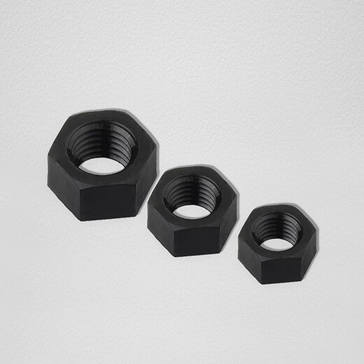 Ice energy 12.9 grade high strength hexagonal nut complete black hexagonal nut locking screw nut nut GB6170 M48 1 piece