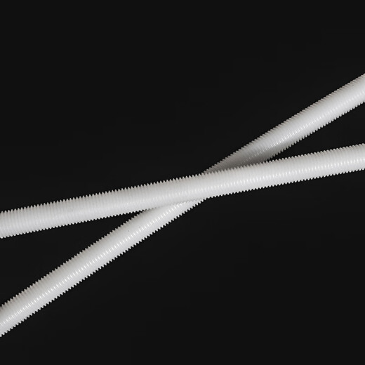 Bande de dent en nylon XMSJ Nylon Filant Fix Isulaté Boulon en plastique Colonne Colonne Tiche de fil 1 mètre de long M4M5M6M8M10-M20 M12242 (50 pièces)