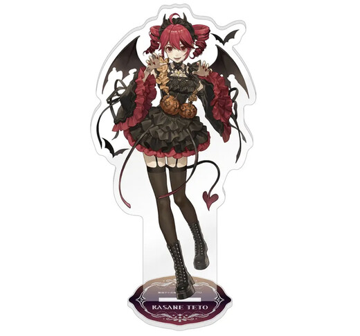Niña bidimensional acento teto periférico flash halloween acrílico stand-up adornos para amigos y mejores amigos acento teto b tarjeta de pie