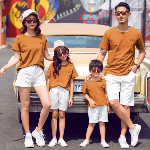 Disney's different parent-child outfits, different child outfits, a family of three, mother and daughter, high-end, western-style mother-child 2020 trendy fashion family suit set (top + pants) 12 yards 140cm (54-62Jin [Jin equals 0.5 kg])