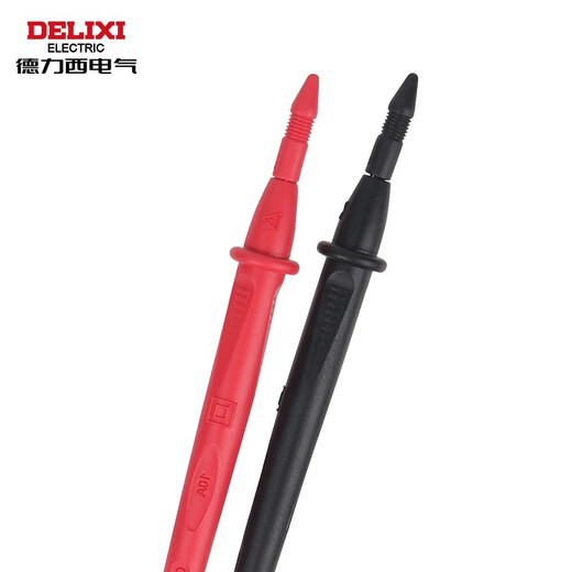 Delixi Electric Multimeter Test Leads Universal Digital Multimeter Meter Stick Clamp Test Lead Accessories Test Lead B Type 80cm 1000V