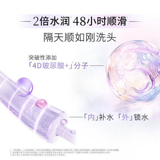 LUX Hyaluronic Acid Hydrogenic Silky Soft Shampoo 500gx2+200g Dry and Frizzy Collagen Remaining Fragrance