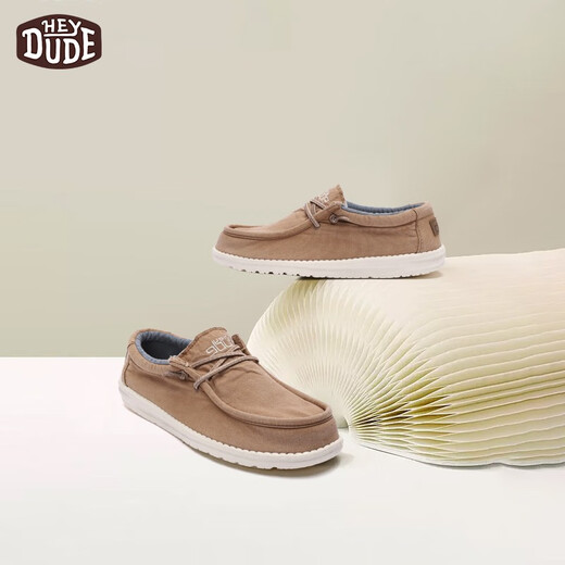 Heydude Spring и осень-холст обувь для мужчин Удобные и модные ленивые повседневные однофутовые мягкие подошвы для мужчин 111521521 40