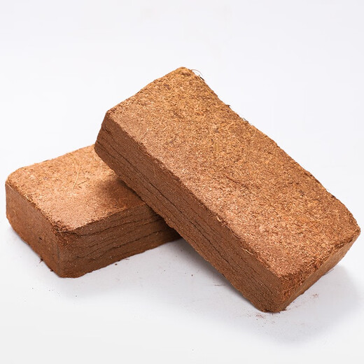Mandelai 650g*3 coconut bran bricks, coconut bricks, succulent soil, flower planting soil, flower planting soil, peat coconut bran soil