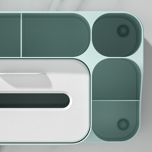 Jingxun Glacier Pattern Tissue Box Living Room Light Luxury Transparent Paper Box Storage Box Simple Remote Control Box Transparent Color