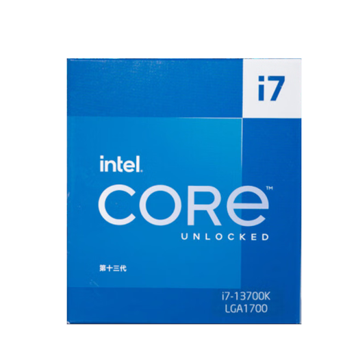 英特尔（Intel） 13代酷睿i7 13700K 13700KF 13700 13700F 13790F 16核24线程 盒装CPU台式机处理器 板U套装 酷睿 i7-13700K【16核24线程】