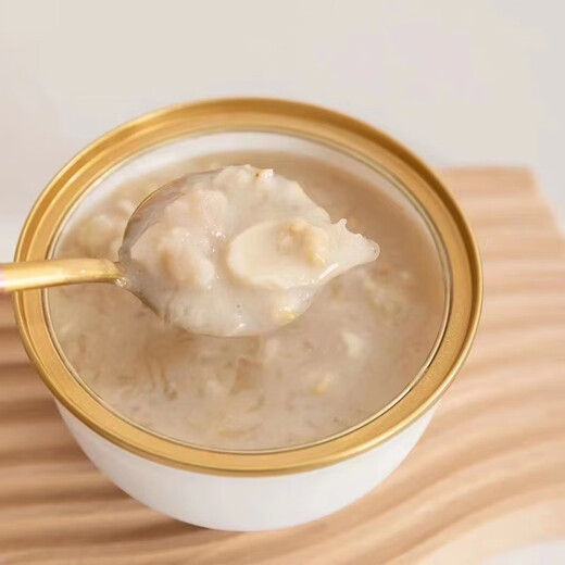 
Hezhen Garden traces the origin of instant thick coconut milk bird's nest porridge with grains lily yam and pregnant women and elders nourish 0 add New Year's goods souvenir [gift box] 8 bowls of lily yam bird's nest porridge