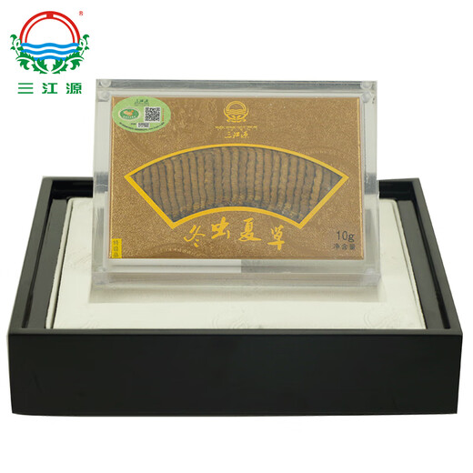 Sanjiangyuan Cordyceps sinensis Qinghai wild cordyceps Yushu high-altitude cordyceps Yushu New Year gift box Cordyceps 10g
