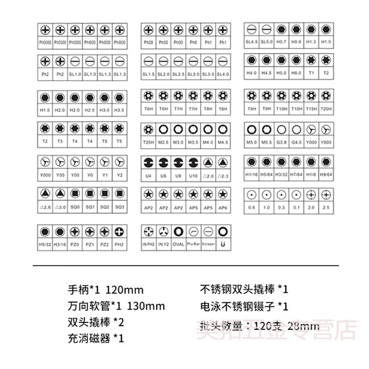 XMSJESSZ螺丝刀套装家用手机维修拆机工具多功能小改锥 FO-9227 -9227
