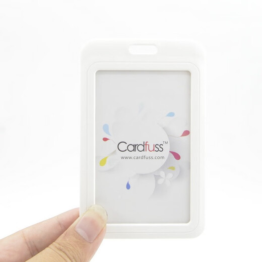 
Kafus Fashion Employee Brand with Round Rope Lanyard Certificate Card Set Working Card Customized Working Card Guest Certificate Conference Certificate Working Card School Card Certificate Student Meal Card Bus Card Access Control Card C5 Gray Blue Vertical Edition + 9734 Gray Blue Round Rope 1
