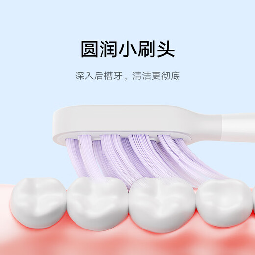 Mijia Adapter T501/T501C Mijia Xiaomi Electric Toothbrush Head Sensitive Type 3 Pack Toothbrush Soft Bristles Copper-Free Bristles