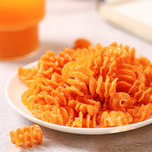 Hedgehog Forrest Gump Pumpkin Crispy Crayfish Flavor Casual Puffed Snacks Office Afternoon Tea Drama Craving Snacks 13g*30 Bags