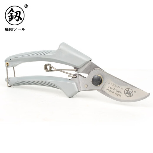 Japan Fukuoka Tools Gardening Scissors Fruit Tree Pruning Scissors Branch Scissors Garden Scissors Flower Scissors Orchard Scissors FO-4308A Seiko Powerful Pruning Scissors 8 inches