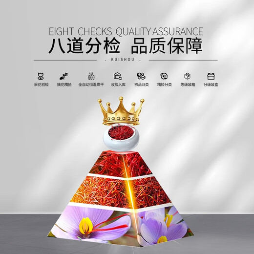 Zhenpin Island ZHENPDO 2025 New Flower Authentic Shanghai Chongming Safran Spezial-Safran-Geschenkbox Safran-Tonic Exclusive Grade 1g*1 Dose