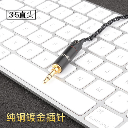 雅高聆（ACROLINK） 4股纯银发烧耳机升级线舒尔846/im50/um3x/ie80/ls70 MMCX系列 type-C