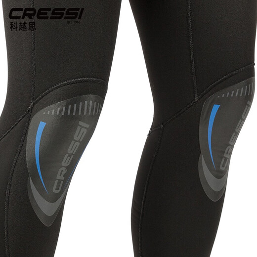 CRESSI FAST diving suit for men and women one-piece professional deep diving lung free diving swimsuit diving swimsuit women's wet suit 357MM men's 5MM S