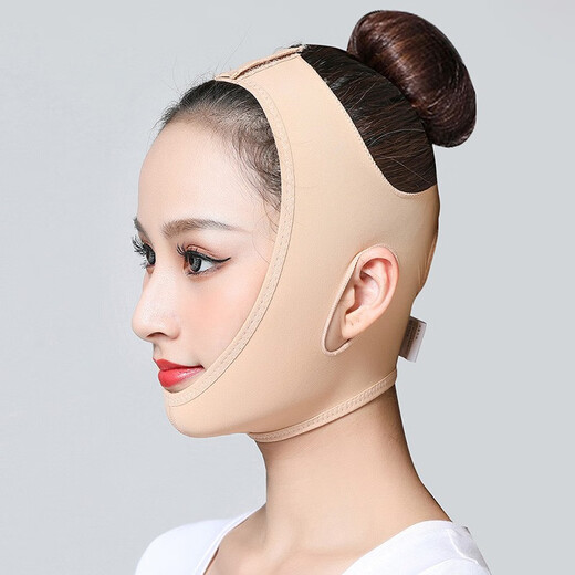 Oranshang line sculpting facial liposuction surgery mandibular bandage slimming face mask neck and jaw artifact v-face shaping mandibular headgear skin color M (95-115Jin Jin is equal to about 0.5 kg)