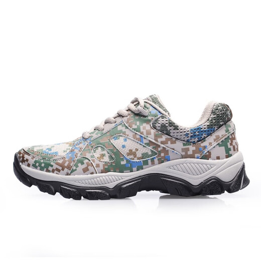 Golden Monkey Trainingschuhe für Frauen, Frühlings- und Herbst-Frauenschuhe, Freizeitschuhe, Sport-leichte Wanderschuhe, Wandern und Kleidung im Freien im Freien, QJ5010G QJ5010G Damen Camouflage Green 37