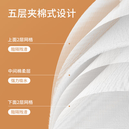 Meiya cotton soft rag 30*30cm*10 pieces kitchen dishcloth household dishwashing towel strong water absorption not easy to shed hair and decontamination