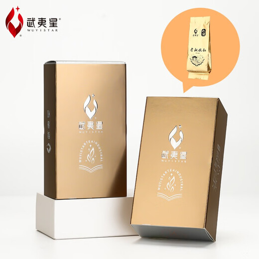 武夷星 武夷岩茶乌龙茶叶 单泡一级品鉴装 盒装16g*1盒山语-老枞水仙