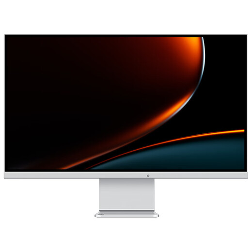 RICH VISION 27-Zoll-5K-Retina-Display, Fruchtrosa, Bildschirmdesign, Bearbeitung, professionelle Farbkorrektur, Computerbildschirm, Typ C, 65 W, HDR400, RV100, Gletschersilber