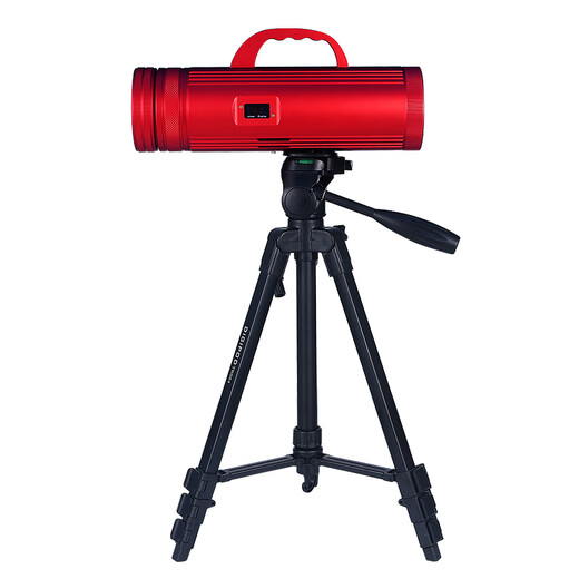 WIDE AWAKE laser cannon fishing lamp three light source strong light ultra-long battery life fishing special light drift light black pit fishing lamp B900s fishing lamp + 1.8 meters tripod stand